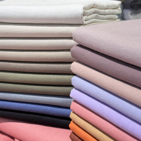 Ohut kivipesty pellava: Vaalea beige