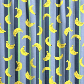 Digitrikoo: Raidat ja banaanit, jeans - keltainen