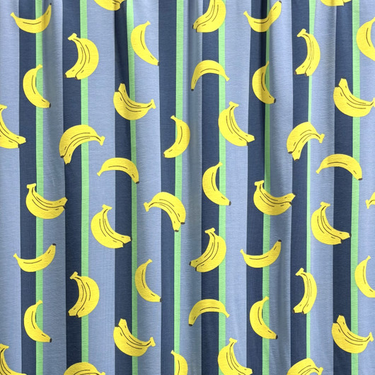 Digitrikoo: Raidat ja banaanit, jeans - keltainen