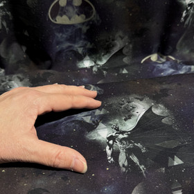 Batman -trikookangas: Batman, musta - sininen - ruskea 