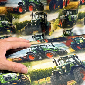 Digitrikoo: Traktorit Fendt,  vihreä - monivärinen