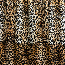 Digitrikoo: Leopard liukuvärjätty, kameli - valkoinen - musta 