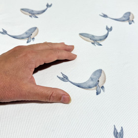 Ribbitrikoo: Valaat, luonnonvalkoinen -  jeans