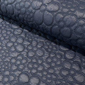 Tikkikangas: Kukat, tumma jeans