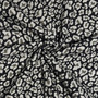 Double gauze: Leopard, musta - vaaleanharmaa - harmaanvihreä