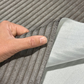 Sisustusvakosametti, keskiharmaa