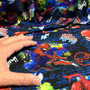 Spider-man -trikookangas: Graffiti, musta - sininen