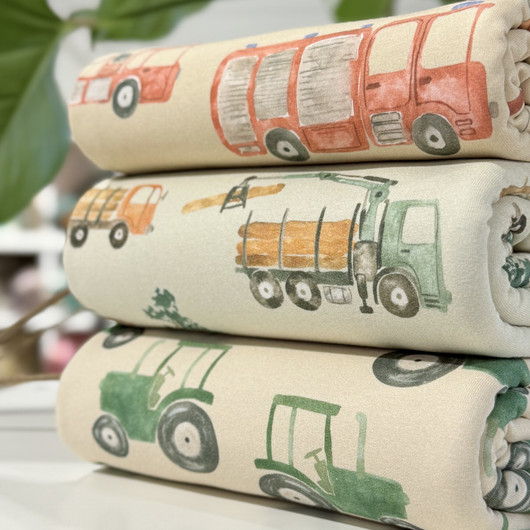 Kaverini: Vihreä traktori joustocollege, beige