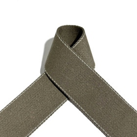 Prym: Laukkuhihna Premium tikkauksella 40mm, taube