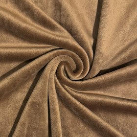 Joustovelour: Vaaleanruskea