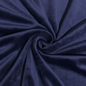 Joustovelour: Tummansininen 