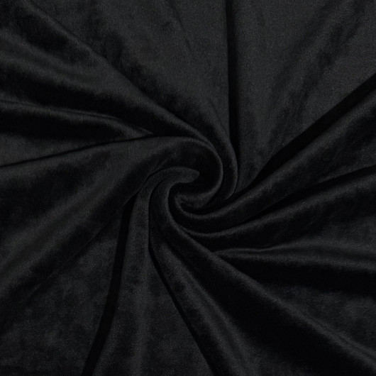 Joustovelour: Musta
