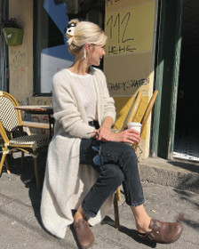 PetiteKnit: No Frills Cardigan -neuleohje (englanniksi)