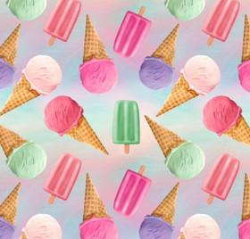 Hento Style: Puuvillatrikoo, Jädet, rainbow