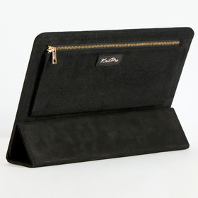 KnitPro: Ohjekansio / ohjetuki magneeteilla, 20cm x 27cm, musta