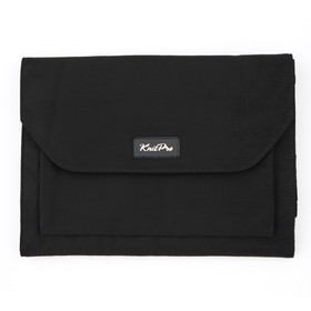 KnitPro: Puikkokotelo, 25 x 18 x 2cm, musta