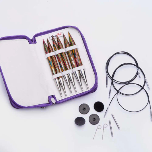 KnitPro: Symfonie chunky pyöröpuikkosetti 9,00-12,00mm