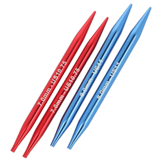 KnitPro: Red Waves pyöröpuikkosetti 3,50-8,00mm 13cm