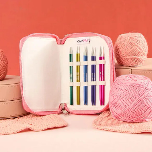 KnitPro: Zing Starter pyöröpuikkosetti 3,00-5,00mm 13cm