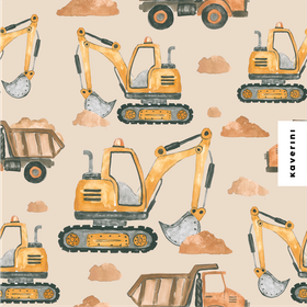 Kaverini: Kaivuri ja hiekkarekka joustocollege, santa