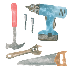 Kaverini silityskuva: Työkalut -arkki