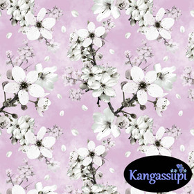 Uniikit: Kirsikkapuisto trikoo, vaaleanpunainen