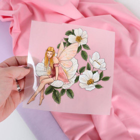 Ihka Clothing silityskuva: Keiju vaaleanpunainen