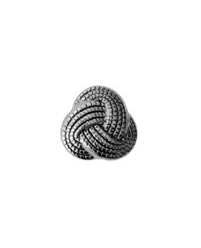 Prym: Kierre metallinappi 15mm, hopea