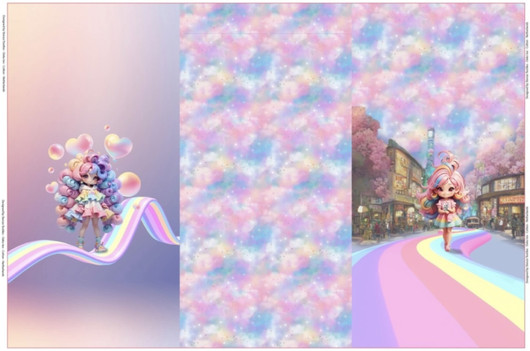 Digijoustocollegeraportti: Rainbow girl, vaaleanpunainen
