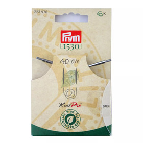 Prym - KnitPro: Natural pyöröpuikon kaapeli ja tarvikkeet 40cm - 100cm 