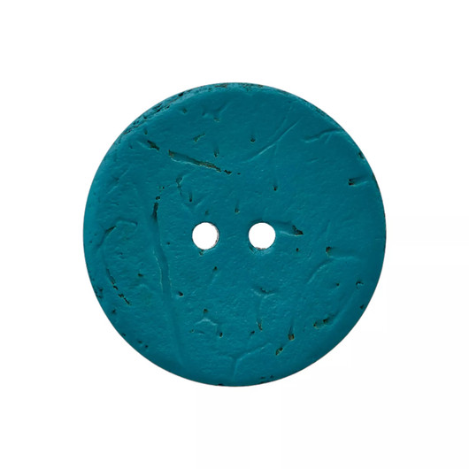 Prym: Kookosnappi matta, 23mm, petrooli