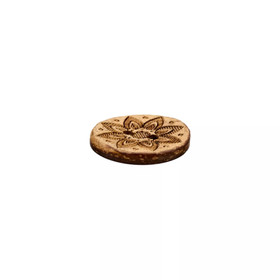 Prym: Kookosnappi 18mm, kukkakuvio