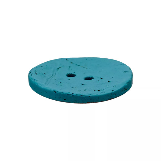 Prym: Kookosnappi matta, 23mm, petrooli