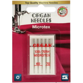 Ompelukoneneula: Organ Microtex 60-70 5kpl