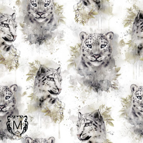 Mainelakeus: Luomupuuvillatrikoo Lumileopardi