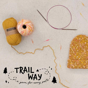 Scheepjes: Trailway - ohut tweed-lanka