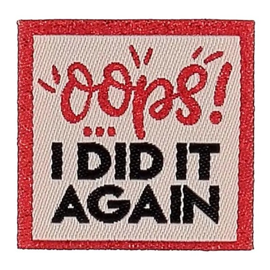 Bohin: Ompelumerkki 4kpl, Oops, Idid it again