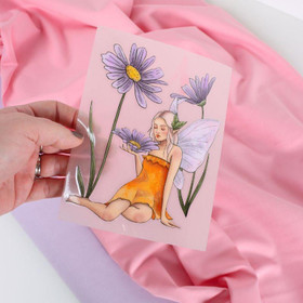 Ihka Clothing silityskuva: Keiju oranssi