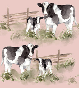 Hento Style: Puuvillatrikoo, Laitumella, hento roosa