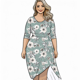 Uniikit: Lea, beige - vihreä