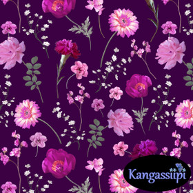 Uniikit: Leikkokukat trikoo, tumma luumu