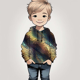 Uniikit: Lohikäärmeennahka, kelta-turkoosi