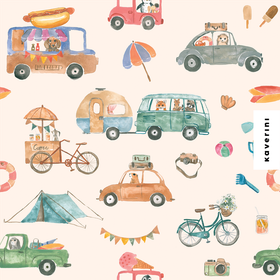 Kaverini: Kesälomamatka trikoo, kerma