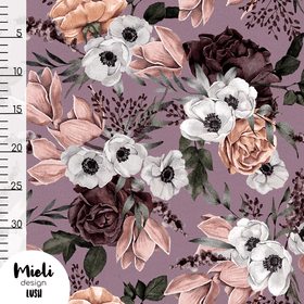 Mieli Design: LUSH mauve, luomupuuvillatrikoo