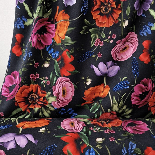 Mieli Design: MIDSUMMER MAGIC dark grey, joustocollege