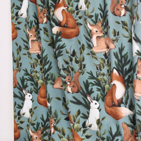 Ihka Clothing: My Sweet Forest luomupuuvillatrikoo, blue