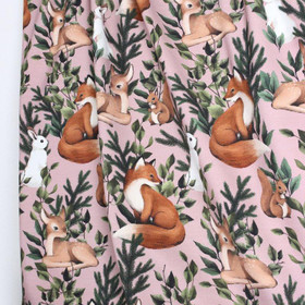 Ihka Clothing: My Sweet Forest luomupuuvillatrikoo, vintage pink