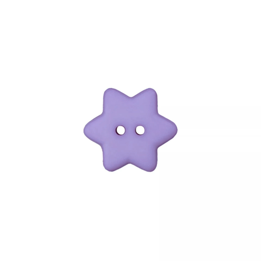 Prym: Tähtinappi 15mm, violetti