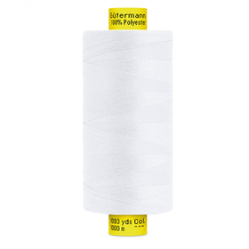 Gütermann ompelulanka 1000m: Valkoinen 800