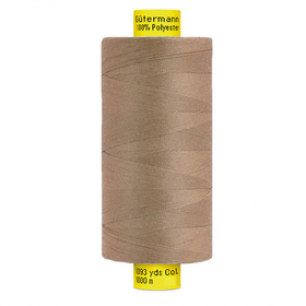 Gütermann ompelulanka 1000m: Vaaleanruskea 139